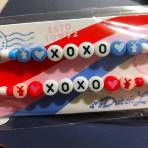NWT Dutch Bros Dutch Love Bracelet Set